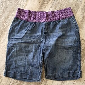 Maternity gap size 14 denim shorts burmuda shorts